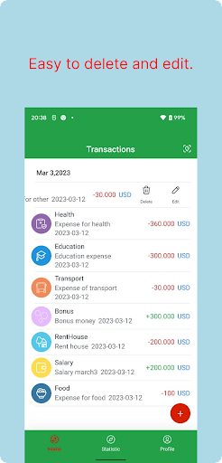 Novaki Smart Expense Screen 2