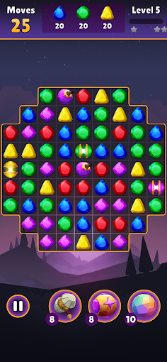Jewel Quest - Magic Match3 - Screenshot 1