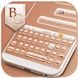Blush Gold Keyboard Theme icon