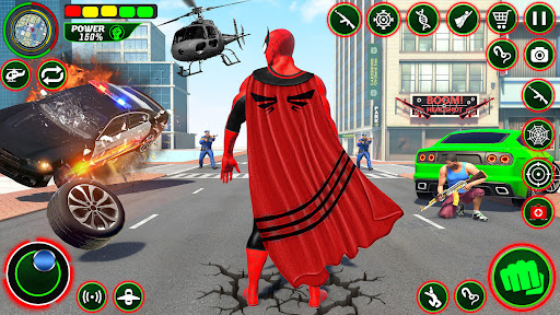 Gangster Crime Rope Hero City Screenshot 3 - AppWisp.com
