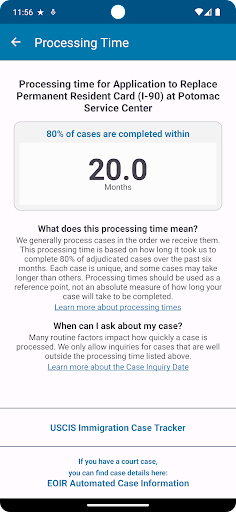 Immigration Case Wait Times