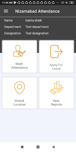 Nizamabad Attendance Screen 3