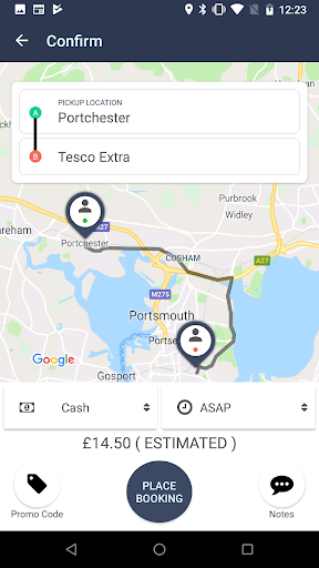 24-7 Cars Fareham Screen 3