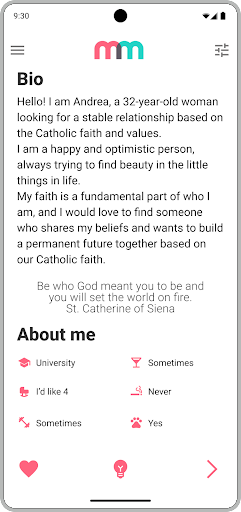 Common: Catholic Dating App Screen 3