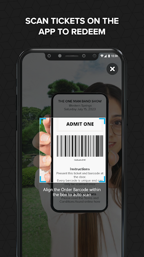 Flaxx Tickets Screen 3