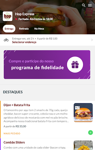 Hop Express Screen 3