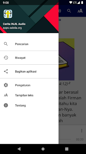 CIA - Cerita INJIL Audio Screen 2