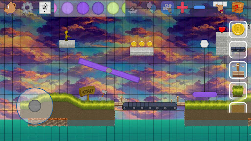 Android application Blox 2D Game Maker screenshort