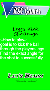 Leggy Kick Challenge