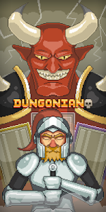 Dungonian: Pixel card puzzle d