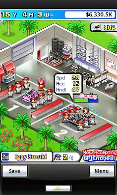 Grand Prix Story - Screenshot 2