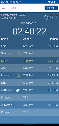 Android application ICC screenshort