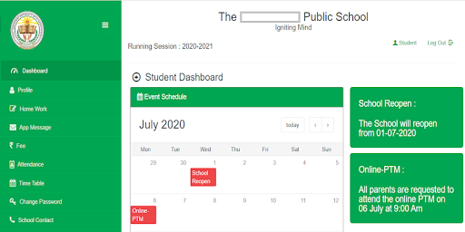 MySmartSchool Screenshot
