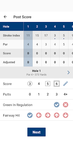 West Virginia Golf Screen 3