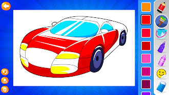Game screenshot Car Coloring Game hack