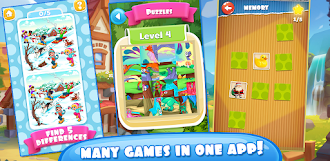 Game screenshot puzzle for kids with dinosaurs mod apk