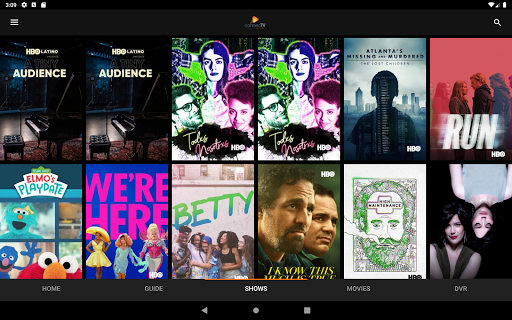 Screenshot of ConnecTV powered by LUS Fiber.