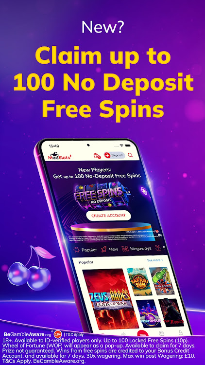 MadSlots: No Deposit Slots! - 1.3.2 - (Android)