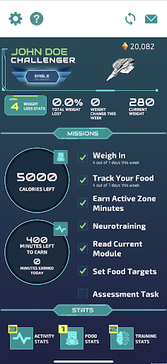 Android application NeuroFit Weight Loss Program screenshort
