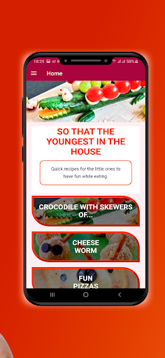 HomeMade Fast Foods Screen 2