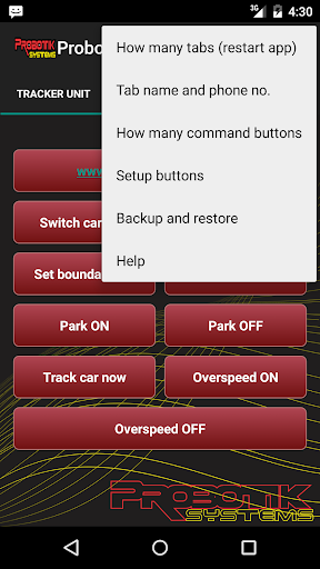 Probotik Systems Screen 2