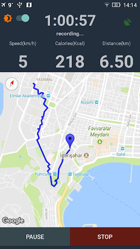 Screenshot of Walking Tracker - Step Counter