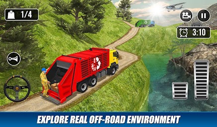 City Trash Truck Driving Games