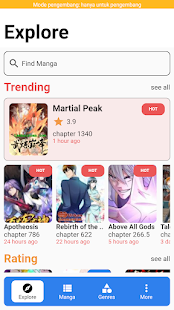 Kireimanga - Free Manga Reader Application 1.0.0 APK + Mod (Free purchase) for Android