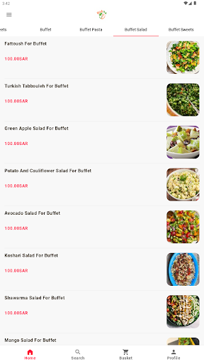 Android application Nakha Saudi screenshort