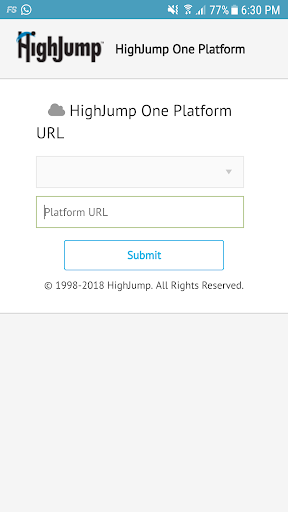 Android application Inspection inMotion screenshort