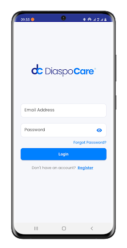 Android application DiaspoCare - Supporter screenshort