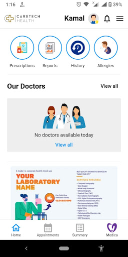 Caretech Health Screen 2
