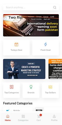 Android application Two FLiP screenshort
