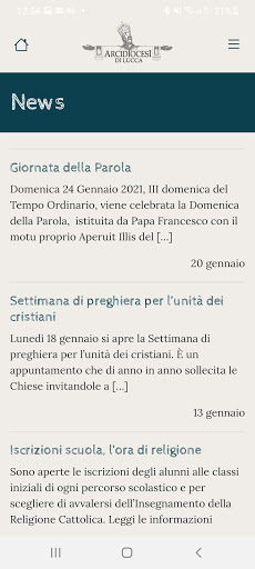 Arcidiocesi di Lucca Screen 2
