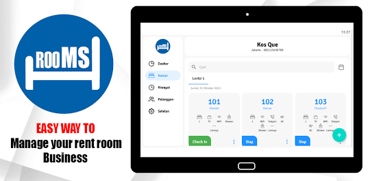 RooMS - Room Management System