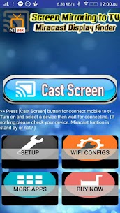 Screen Mirroring TV : Cast phone screen to TV For PC installation