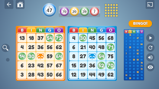 App Cartones de Bingo - Usa tu móvil o tablet como un cartón de bingo