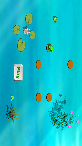 Android application Frog Jump screenshort
