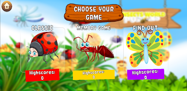 Insects World Puzzles