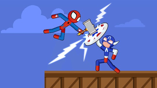 Spider Stickman Fighting MOD APK (Unlimited Money) 1