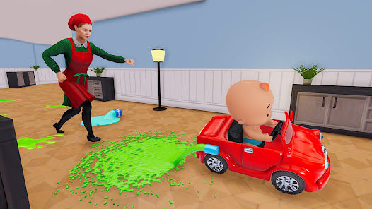 Naughty Baby : Virtual Baby 3d  screenshots 1