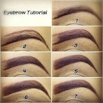 Cover Image of Download Eyebrows Step by Step 8.2 APK