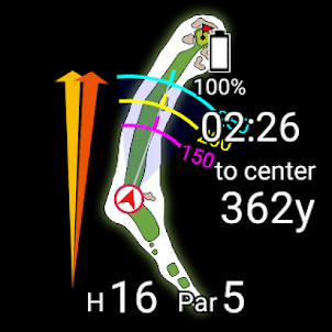 스마트 골프 네비게이션 GPS 스마트 워치 이용 가능