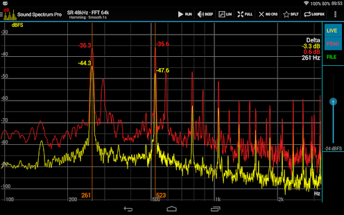 Sound Spectrum Pro Captura de pantalla