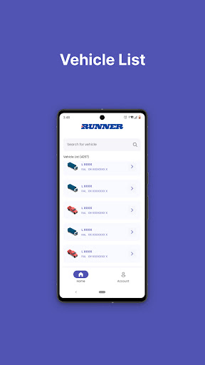 Android application Runner Automobiles - TMV Lite screenshort