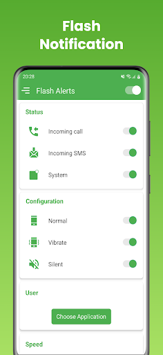 Flash Alert Flash Notification