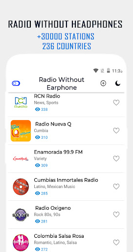 Android application FM Radio Without Headphones screenshort