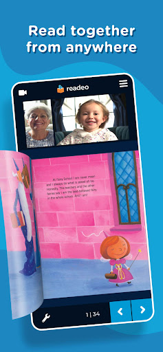 Android application Readeo - Virtual Storytime screenshort