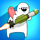 Missile Dude RPG: Tippen Sie auf Tap Missile