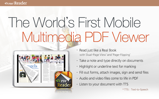 Android application ezPDF Reader for Enterprise screenshort